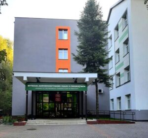 Wejście do wydziału Nauk Rolniczych.